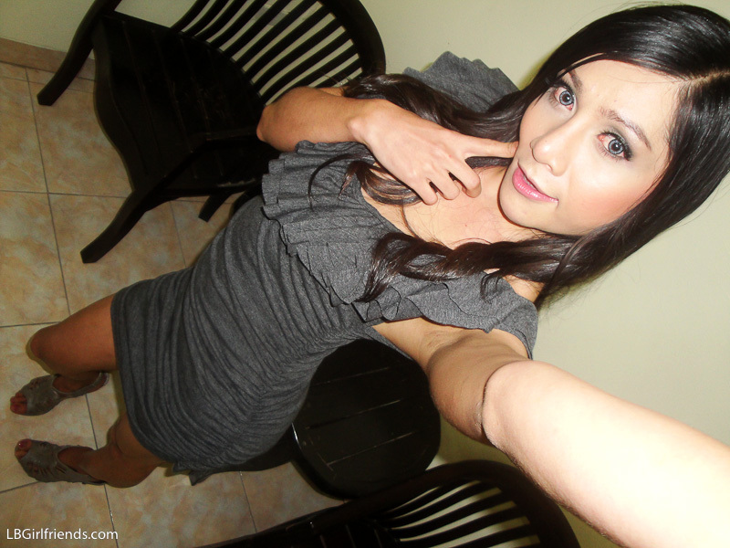 Sweet Sammy Shares Her Private Self Shot Transexual Pics
